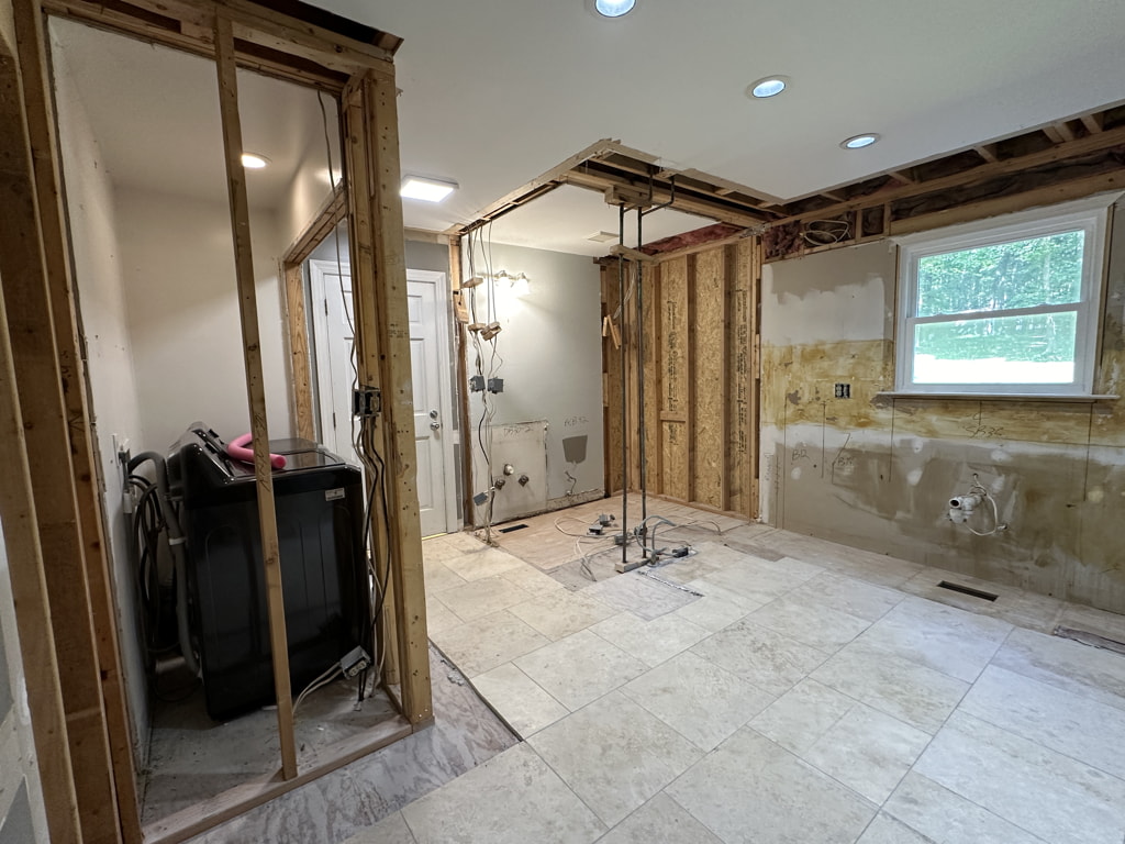 Cheltonham Ct. Interior Wall  Removal in Manchester, NC.
